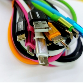 Obrázok pre Nabíjací dátový kábel USB/Type-C, 1.2M