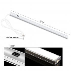 Obrázok pre LED nábytkové svietidlo 6,5W/520lm , USB , 50cm , CCT s pohybovým senzorom