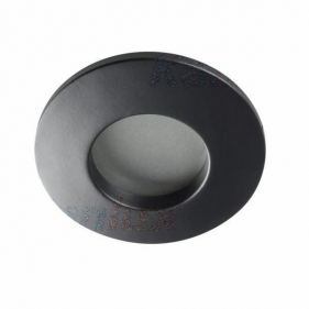 Obrázok pre KANLUX Stropné bodové podhľadové vodeodolné svietidlo pevné QULES AC (čierna)