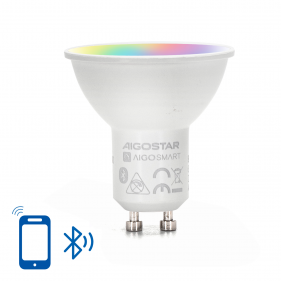 Obrázok pre SMART LED žiarovka GU10 6,5W/555lm , RGB+CCT Bluetooth Mesh