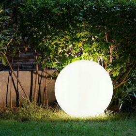 Obrázok pre Záhradná LED solárna guľa fi:30cm