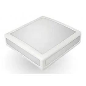 Obrázok pre Vodeodolný LED Ceiling štvorcový biely ERIS 1xE27 , 272mm , IP44 IK10