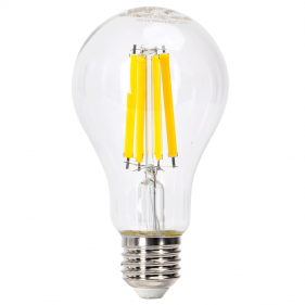 Obrázok pre LED žiarovka E27 12W/1320lm , A60 LED vlákno , Teplá biela