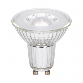 Obrázok pre Stmievateľná LED žiarovka GU10 6W/440lm , Studená biela