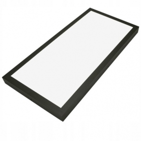 Obrázok pre Led Panel štvorcový čierny prisadený 36W/3600lm 595x295x38mm Neutrálna biela