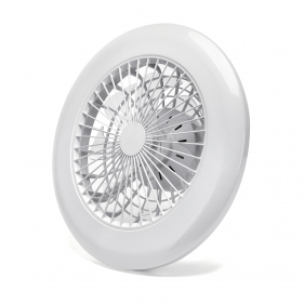 Obrázok pre Stmievateľné LED svietidlo s ventilátorom 60W/4400lm , 490mm , CCT , s diaľkovým ovládaním