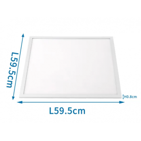 Obrázok pre Led Panel štvorcový biely 50W/4500lm 595x595x8mm Studená biela