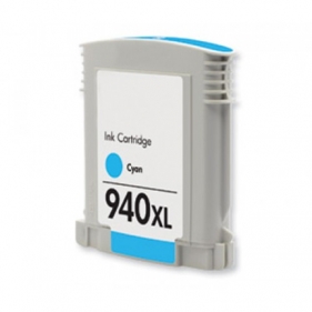 Obrázok pre 1x HP 940 XL CYAN - modrá 35ml - kompatibil- s čipom
