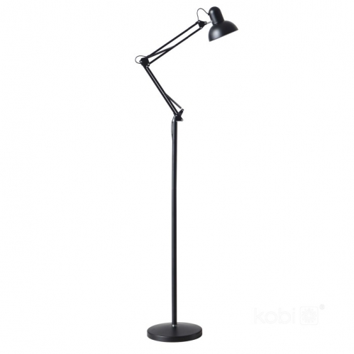 Obrázok pre Lampa stojaca AURIQ 1xE27/230V/Čierna