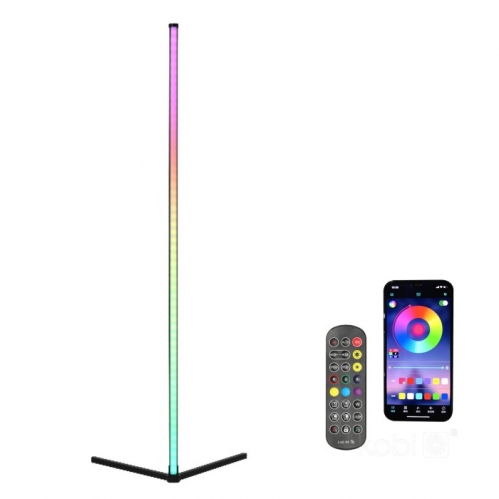 Obrázok pre SMART RGB LED Lampa stojaca PLAY 6W/5V/Čierna s diaľkovým ovládaním