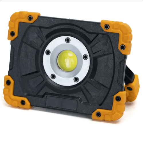 Obrázok pre Nabíjateľný pracovný LED reflektor 5W/500lm , COB , 3xAA