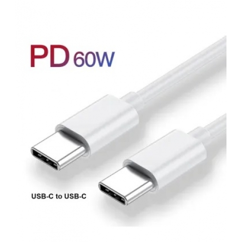 Obrázok pre Vysokorýchlostný Nabíjací dátový kábel PD/Type-C, 1.0M, 60W