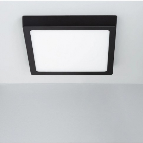 Obrázok pre Led Panel štvorcový čierny prisadený 18W/1440lm 170mm Neutrálna biela