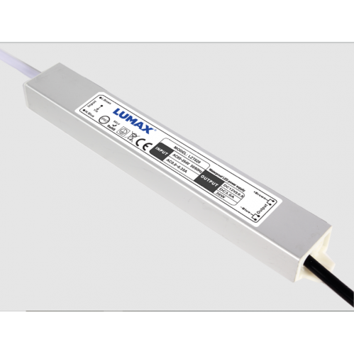Obrázok pre Vodeodolný napájací zdroj pre Led pásy - 12V/36W , IP67