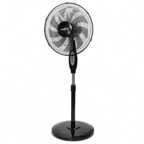 Obrázok pre Stojanový ventilátor 60W, 43cm - čierny