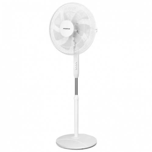 Obrázok pre Stojanový ventilátor 50W, 43cm - biely