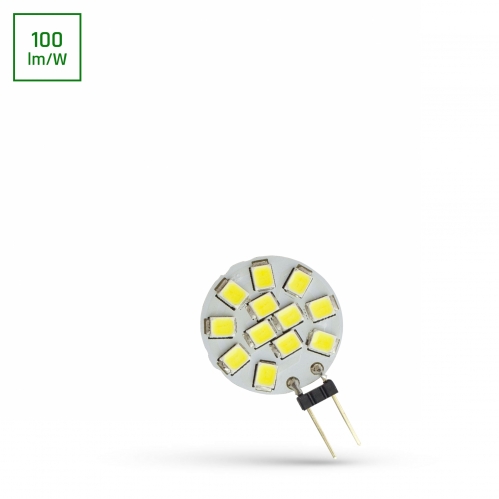 Obrázok pre LED žiarovka G4 1,2W/120lm , 12V , Studená biela