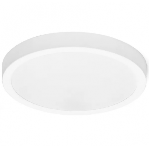 Obrázok pre Led Panel kruhový biely prisadený 24W/2700lm 288mm Studená biela