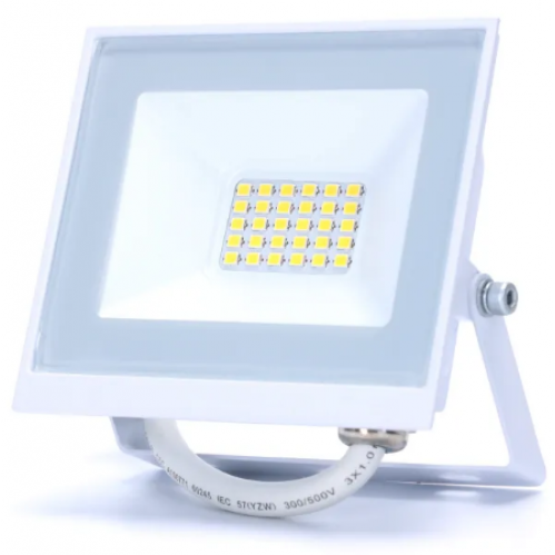 Obrázok pre LED reflektor biely 20W/1800lm , bez senzora , Neutrálna biela