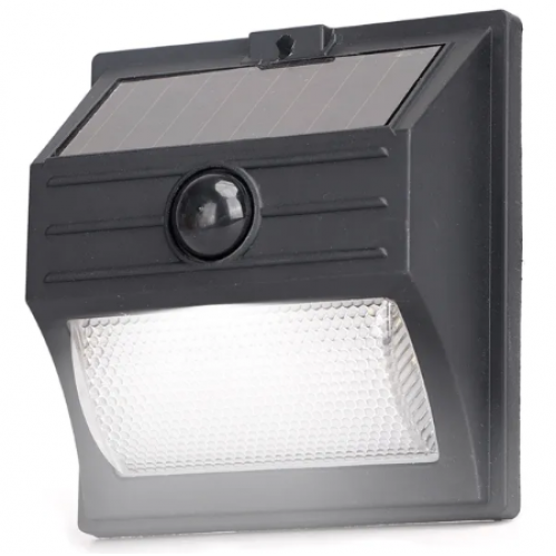 Obrázok pre Nástenné Solárne LED osvetlenie 7W/70lm , IP65 , Studená biela