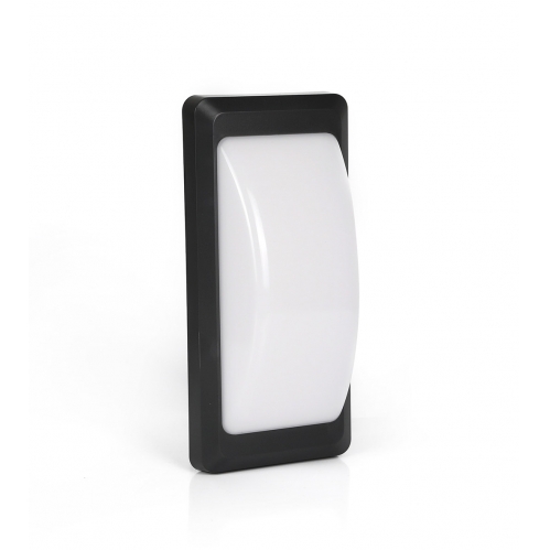 Obrázok pre Nástenné vonkajšie svietidlo čierne AUDOR 12W/1250lm , IP65 IK08 , Neutrálna biela