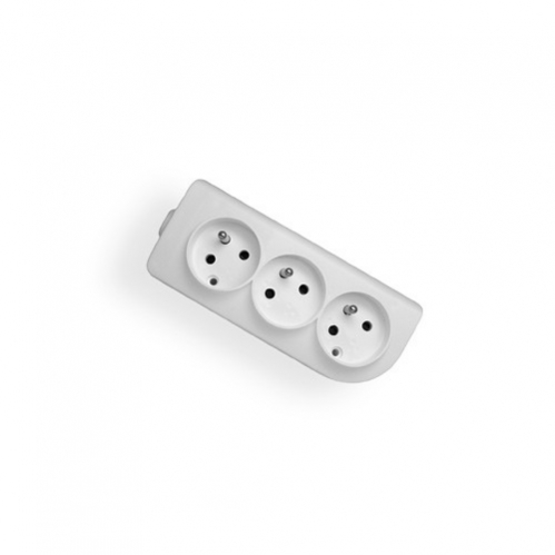 Obrázok pre Samostatná 3-zásuvka - rozvodka , 230V