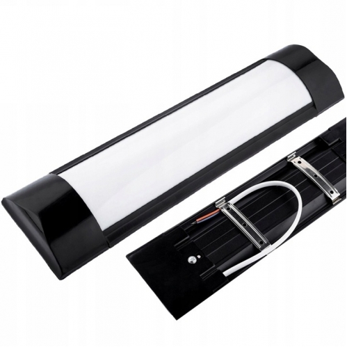 Obrázok pre LED svietidlo BATTEN 10W/850lm , IP20 , 30cm, čierne, Neutrálna biela