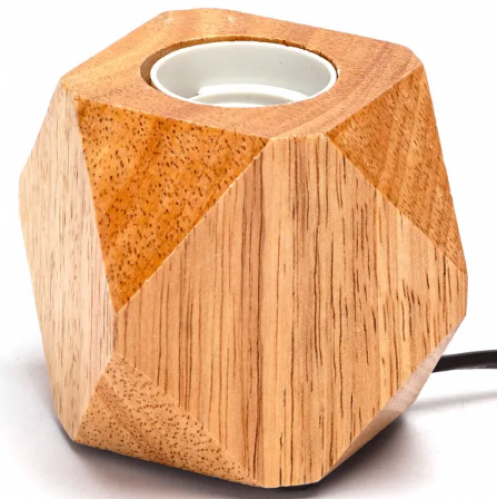 Obrázok pre Stolná lampa drevená , E27