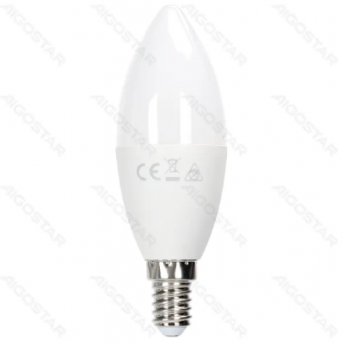 Obrázok pre LED žiarovka E14 12W/1170lm , svieca C37 , Studená biela