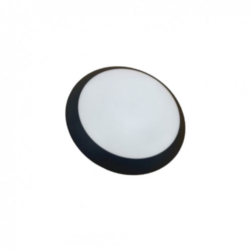 Obrázok pre Vodeodolný Led Ceiling kruhový čierny LUNA 9W/1440lm 300mm , IP65 , IK08 , CCT