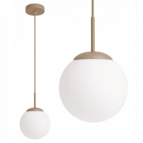 Obrázok pre Sphere Ecru Závesný luster 1xE27/230V/Cappuccino