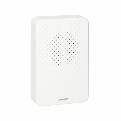 Obrázok pre ORNO Zvonček elektromechanický jednotónový LARK MAXI AC, 230V, biely