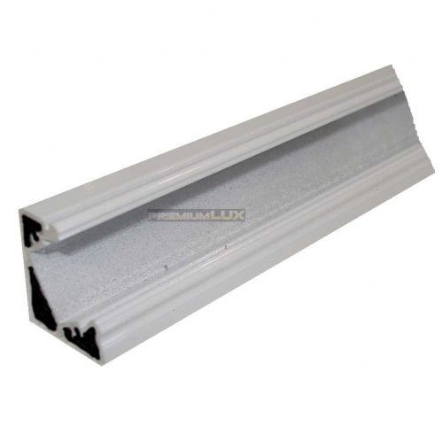 Obrázok pre Led profil rohový hliníkový Minilux biely bez krytky - 2m