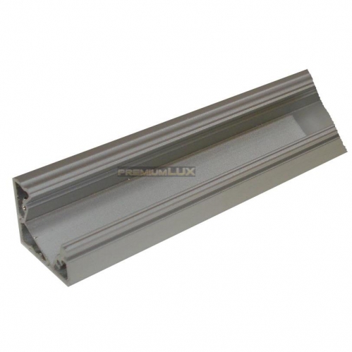 Obrázok pre Led profil rohový hliníkový Minilux anodizovaný bez krytky - 2m