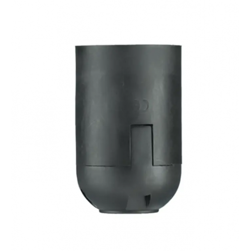 Obrázok pre Objímka na kábel pre žiarovku E27 čierna