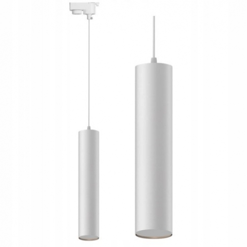 Obrázok pre LED závesné svietidlo 1-fázové pre koľajnicové systémy biele LINEA, 1xGU10