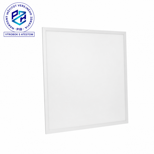 Obrázok pre Vodeodolný Led Panel štvorcový biely 40W/6400lm 600x600mm, UGR<19, Neutrálna biela Back lite s PZH