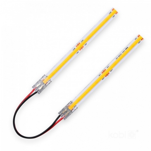 Obrázok pre Nadpájacia svorka pre LED COB pásiky 8mm P+K+P