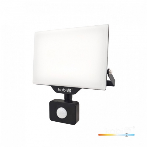 Obrázok pre LED reflektor 30W/2550lm , so senzorom , Studená biela