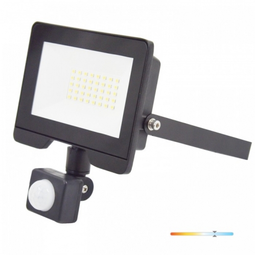 Obrázok pre LED reflektor 30W/2560lm , so senzorom , Studená biela