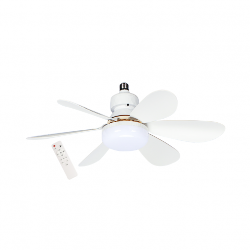 Obrázok pre LED svietidlo/žiarovka E27 15W/1500lm s ventilátorom, CCT , s diaľkovým ovládaním