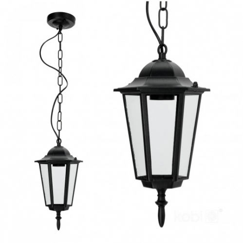 Obrázok pre Záhradný Závesný luster 1xE27/230V/Čierna