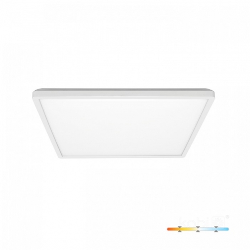 Obrázok pre Vodeodolný Led Ceiling štvorcový biely NIVERA 24W/2400lm 300mm , IP54, CCT
