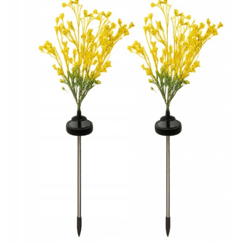 Obrázok pre Solárna LED lampa Kvet Forsythia, 2ks