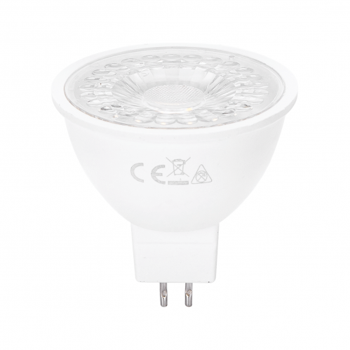 Obrázok pre LED žiarovka MR16 6W/330lm , COB , 12V DC , Studená biela