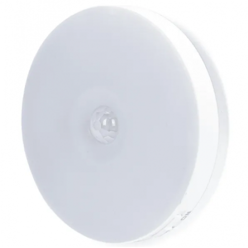 Obrázok pre Nabíjateľné nočné svietidlo magnetické 0.5W/12lm + PIR senzor, Teplá biela