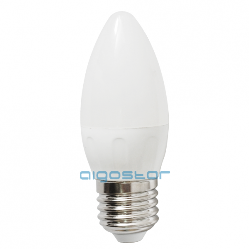 Obrázok pre LED žiarovka E27 4W/320lm , svieca C37 , Teplá biela