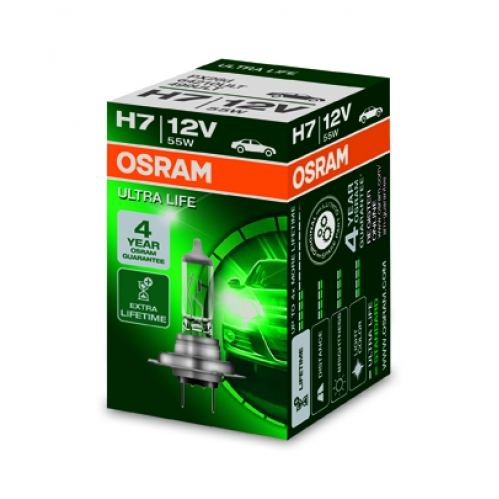 Obrázok pre OSRAM Autožiarovka H7 ULTRA LIFE 64210ULT , ZÁRUKA 4 ROKY !