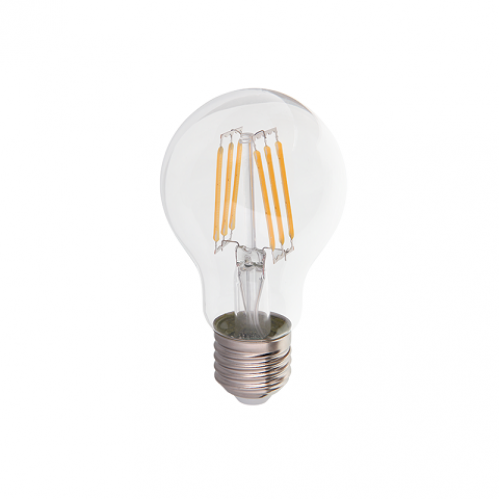 Obrázok pre LED žiarovka E27 6W/550lm , klasik LED vlákno , Teplá biela