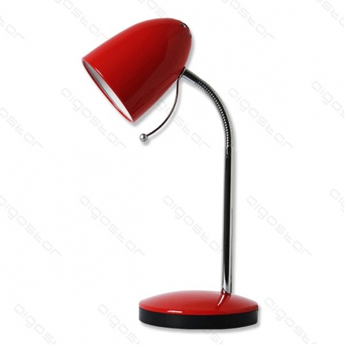 Obrázok pre LED stolná lampa flexibilná ROJA E27 červená